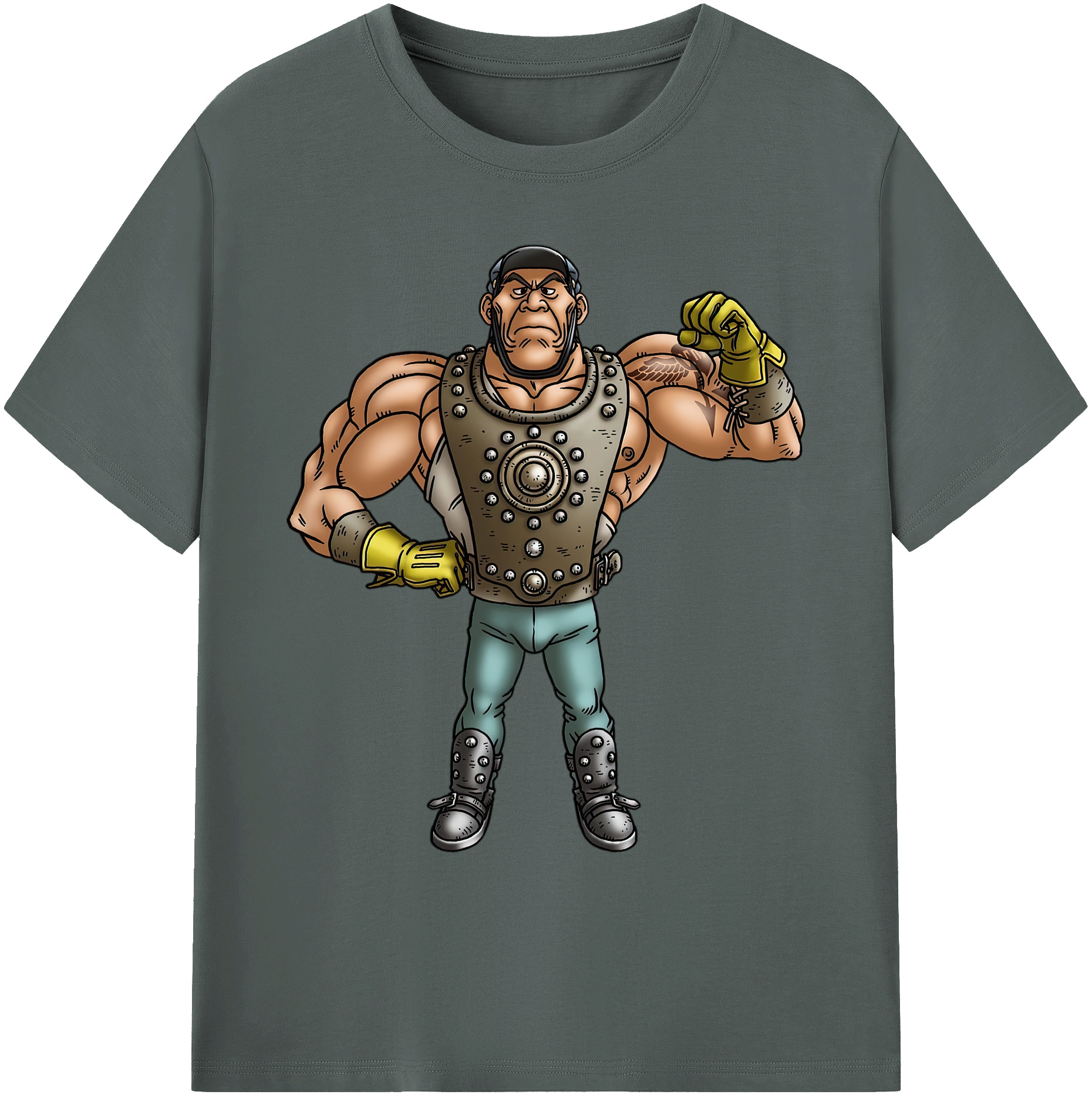 （画像用） ドラゴンクエスト Doragon Kuesuto Dragon Quest 綿100％ メンズ半袖Tシャツ｜肌触りやわらか＆通気性